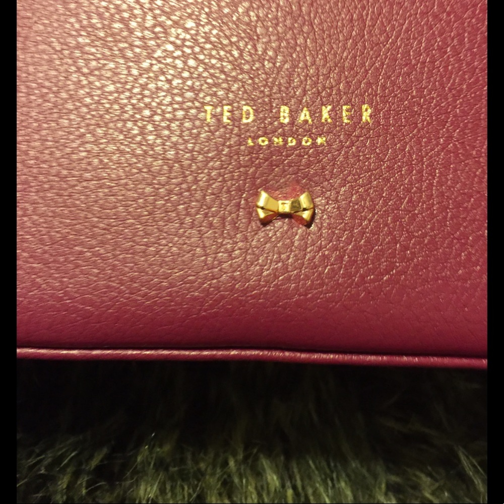 TED BAKER LONDON Alissaa Leather Tote Bag! - Picture 5 of 8